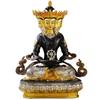 Tibetan Legend Pure Copper Buddha Statue Retro Silver Gilded 12-Inch 31cm High Tantric Copper Statue Home Items for Bu