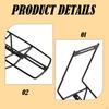 Cargo Rack, Front Fork Carrier, Luggage Shelf for Cycling