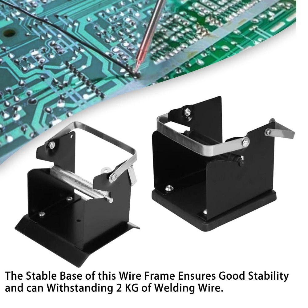 All-metal Construction Solder Wire Stand Universal Solder Wire Distributor  Electronic Soldering