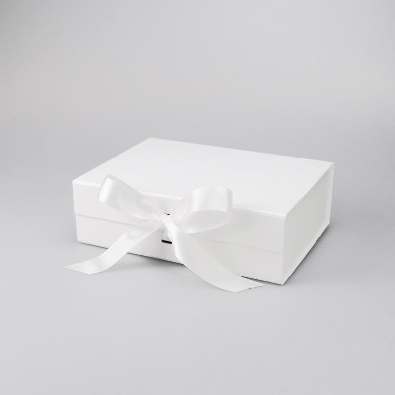 Magnet Clamshell Folding Box Exquisite Storage Box Birthday Gift Box Bow Gift Box Packaging Box Packaging Bags