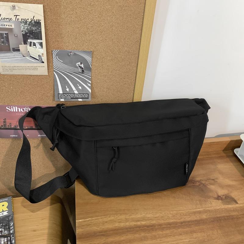 Crossbody bag Boys' casual bag Men's large-capacity breast bag Brand backpack Student fanny pack Shoulder bag Women's
