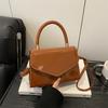 Retro Mode Crossbody Schoudertas met Grote Capaciteit en Een Klein Vierkant Vak