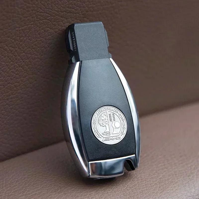 For Mercedes Benz W204 W212 W220 W205 For AMG CLA GLA GLC GLE Key Case Rear Back Cover Key Shell Car Accessories