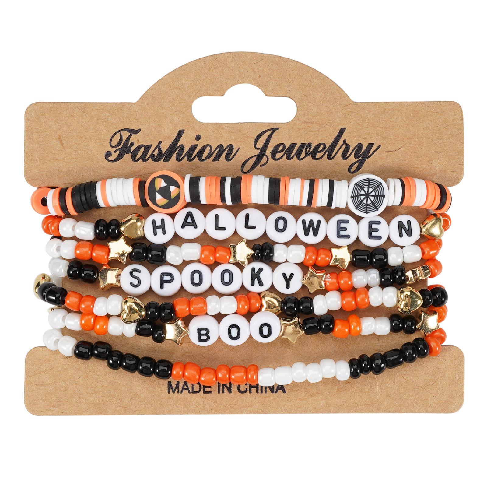 JYL TS Bracelet Bohemian  Elastic Design Exudes Elegance 7 items/card испанские синий