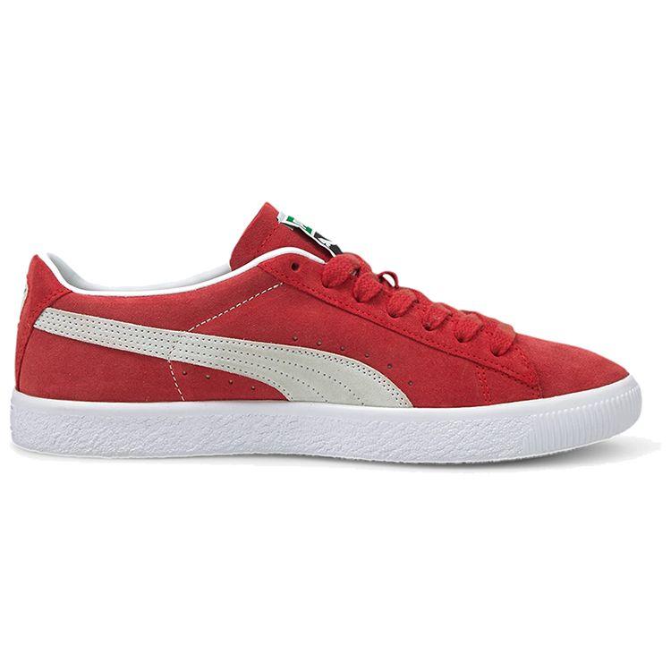 Puma Suede Vintage High Risk Red Unisex Sneakers White 374921-06