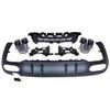 Front Bumper with 4 Sensor Holes for Mercedes-Benz CLS Class C257 2018