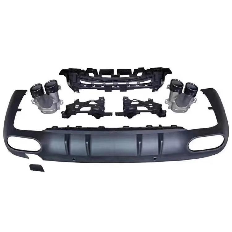 Front Bumper with 4 Sensor Holes for Mercedes-Benz CLS Class C257 2018