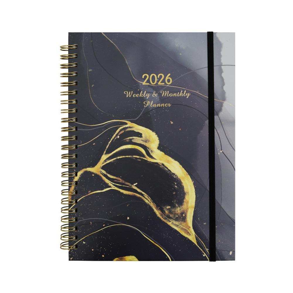 Wear-resistant 2026 Schedule Planner Notepad 12 Months To-do List Notebook  School