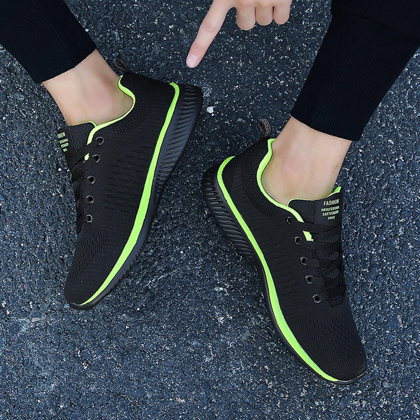 

Unisex Running Tennis Athletic Outdoor Gym Fitness Walking Hiking Shoes 35 зелений