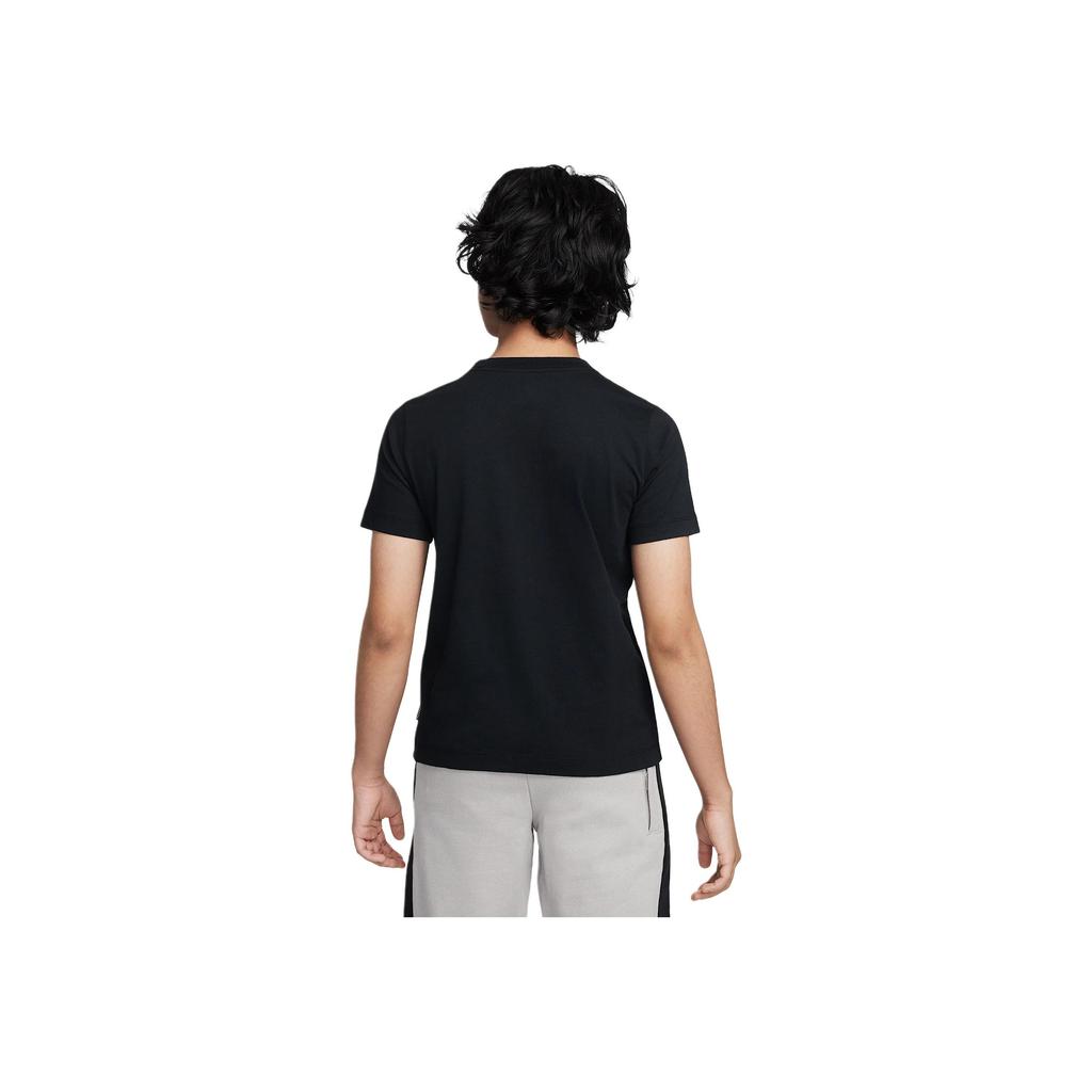 Nike Air T-Shirt Fashion Soft Casual Short Sleeve Kids Tops Black HQ4419-010