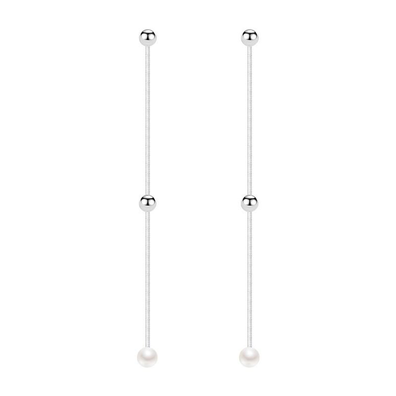 

Длинные серьги, новые модные простые серьги в корейском стиле, темпераментный ушной кабель