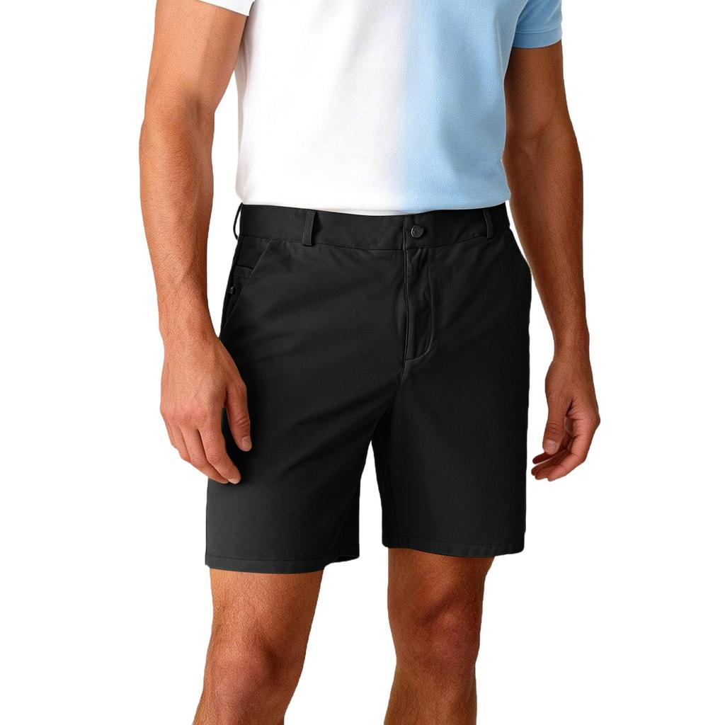 Herren-Golfshorts, Fünf-Taschen-Hose, Arbeits- und Freizeithose mit geradem Bein, Leichte und schnelltrocknende Outdoor-Sporthose