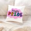 Rainbow Lgbt Pillow Case Cushion Cover Soft Cute Throw Pillow Case For Car Sofa Pillowcase Polyester With Zipper