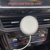 MagSafe 17mm Ball Head Bracket Zinc Alloy for Apple Wireless Charger, Car Mount
