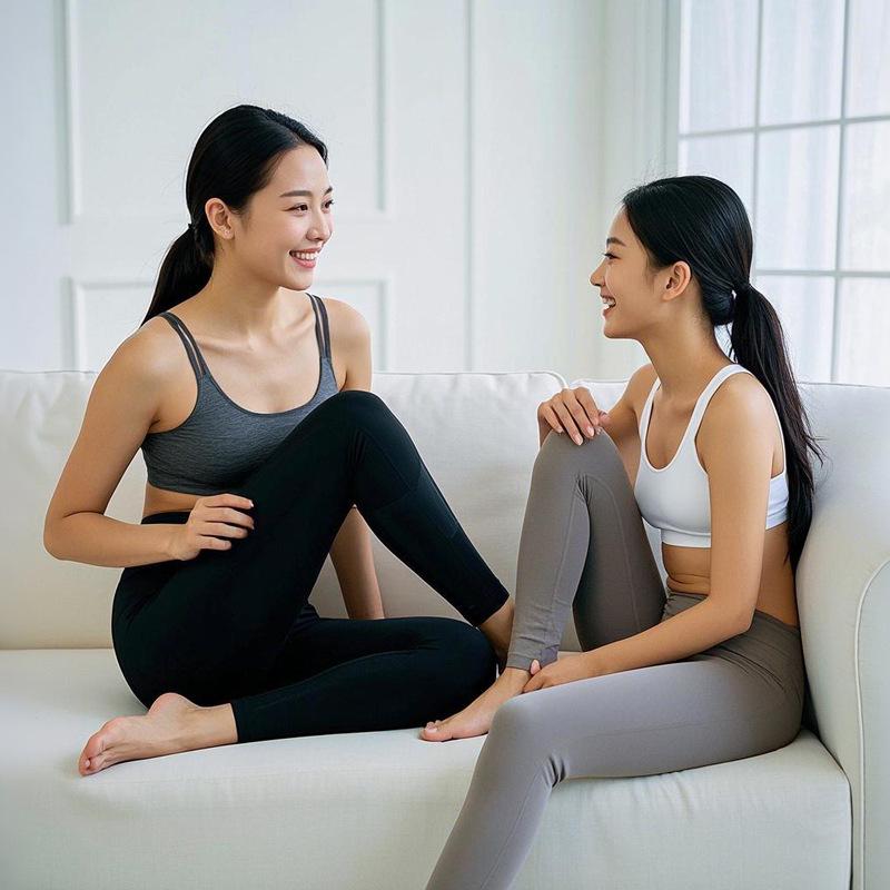 

Spring High Waist Slimming Leggings: Women s Plus Size Yoga Compression Pants S чёрный
