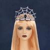 Queen Tiaras Hairhoop Crowns Headband for Parties Women Spiderweb Headband for Cosplay Costume