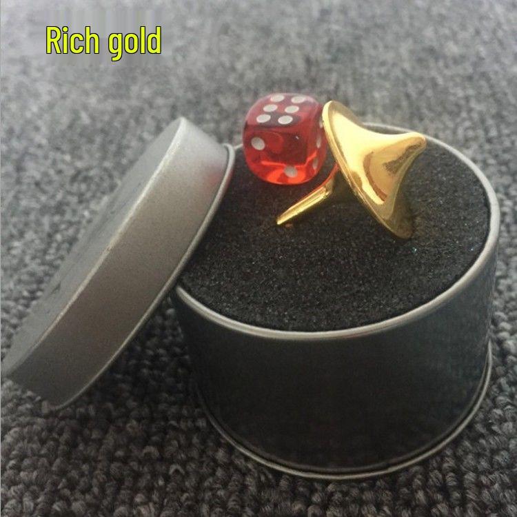 Inception Movie Metal Gyro Decompression Pendant - Creative Rotating Toy Gift for New Year & Christmas
