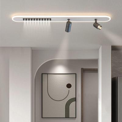 2025 New LED Track Spotlights: Ceiling & Living Room Surface-Mounted Strip Lights for Commercial Spaces