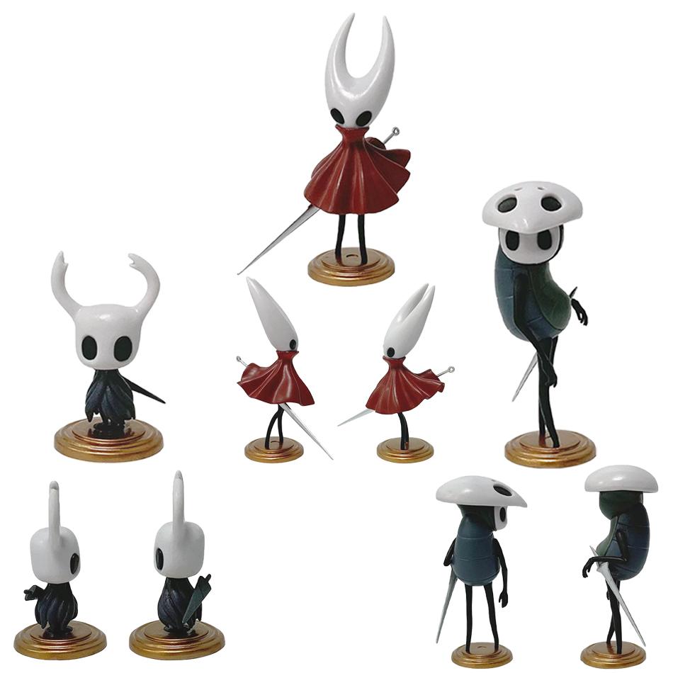 Non-Toxic 11.11 Aixlan Hollow Knight Figure 3Pcs Set Game Hollow Knight Pvc Action Figure Amine Birthday Gift Collectible Figurine