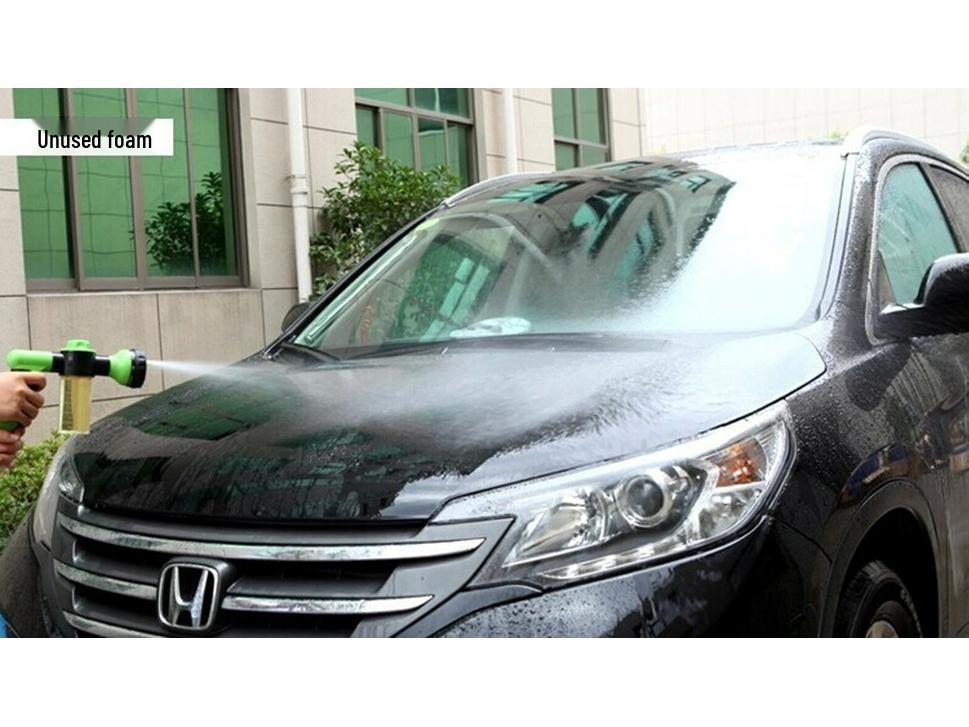 High-Pressure 8-in-1 Foam Water Gun for Car and Garden