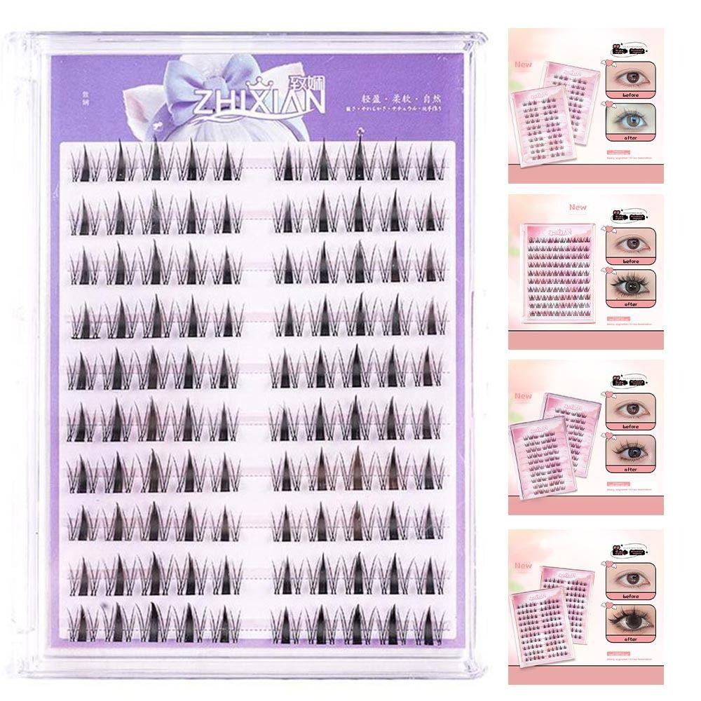 

No Glue Cluster Lashes Reusable Soft Idol Lash Clusters New Self Adhesive Eyelashes 1