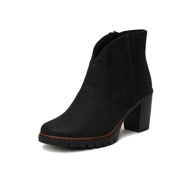 Rieker Y2553-00 Black Ankle Boots