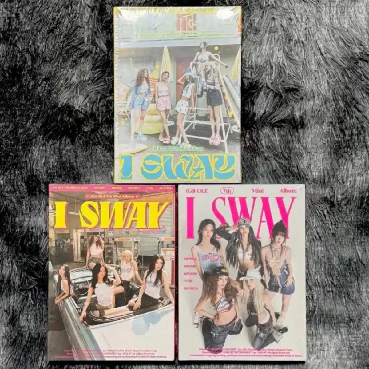 

I-DLE Girls Kids I SWAY Standard Edition Unopened Album Set Horn