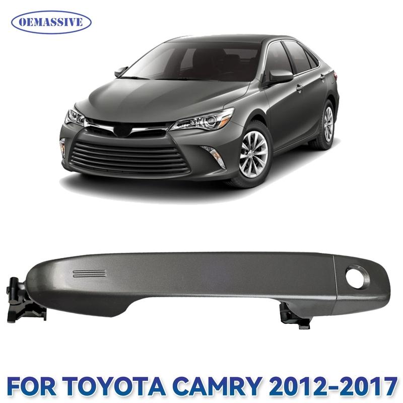 1PCS Gray ABS Car Front Left Driver Side Exterior Door Handle for Toyota Camry 2012 2013 2014 2015 2016 2017 Replace 6921106090