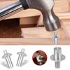50Pcs Hammer Drive Expansion Rivets Aluminum Alloy Piercing Rivets  Hardware Accessories