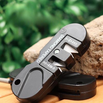 Mini Tragbare Wolfram Stahl Keramik Messer Schärfer Multifunktionale Camp Outdoor Werkzeuge