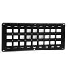 Ladeflächen-Molle-Panel 810 x 340 x 2 mm Multifunktional mit Befestigungsbasis Bolzen L-Schiene Stauraum-Panel-Organizer Ladeflächen-Stauraum-Panel