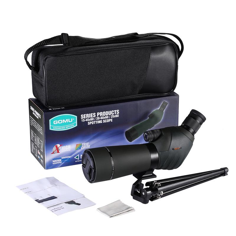 GOMU HD 20-60x70 Waterproof Monocular Telescope for Birdwatching