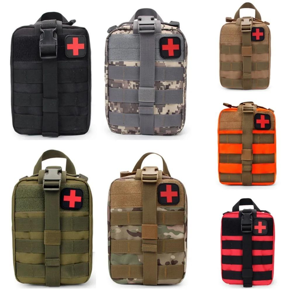 ערכת עזרה ראשונה חיצונית EDC ערכה רפואית Molle IFAK חבילת מותניים הישרדותית חירום ערכת EDC אביזרי ציד חיצוניים