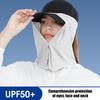 Quick-Drying Fishing Cap Face Neck Sunshade Masks Cap UV Protection Visor Headwear for Outdoor Sports Golf Hiking