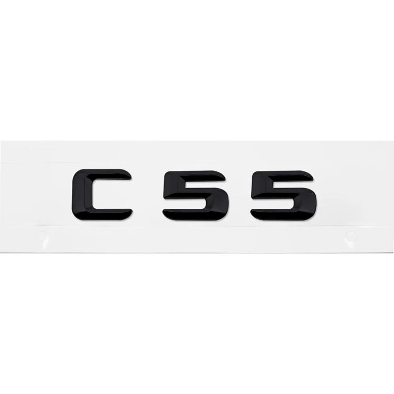3D Car Tail Letter Stickers Badge for Mercedes Benz C Class C32 C36 C43 C55 C63 C180 C200 C220 C230 Auto Rear Trunk Emblem BA1