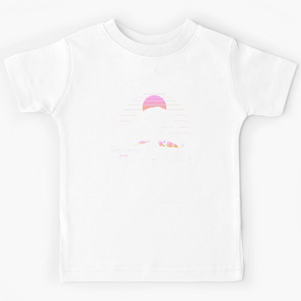 Retro Testarossa Wave Kids T-Shirt 160