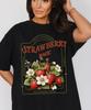 Strawberry Magic Tshirt Vintage Inspired Strawberry Shirt Cute Strawberry Gift For Fruit Lovers Retro Strawberries Tee