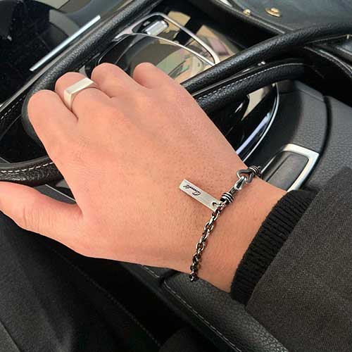 Qoocobb Vintage Link Chain Bracelet-23