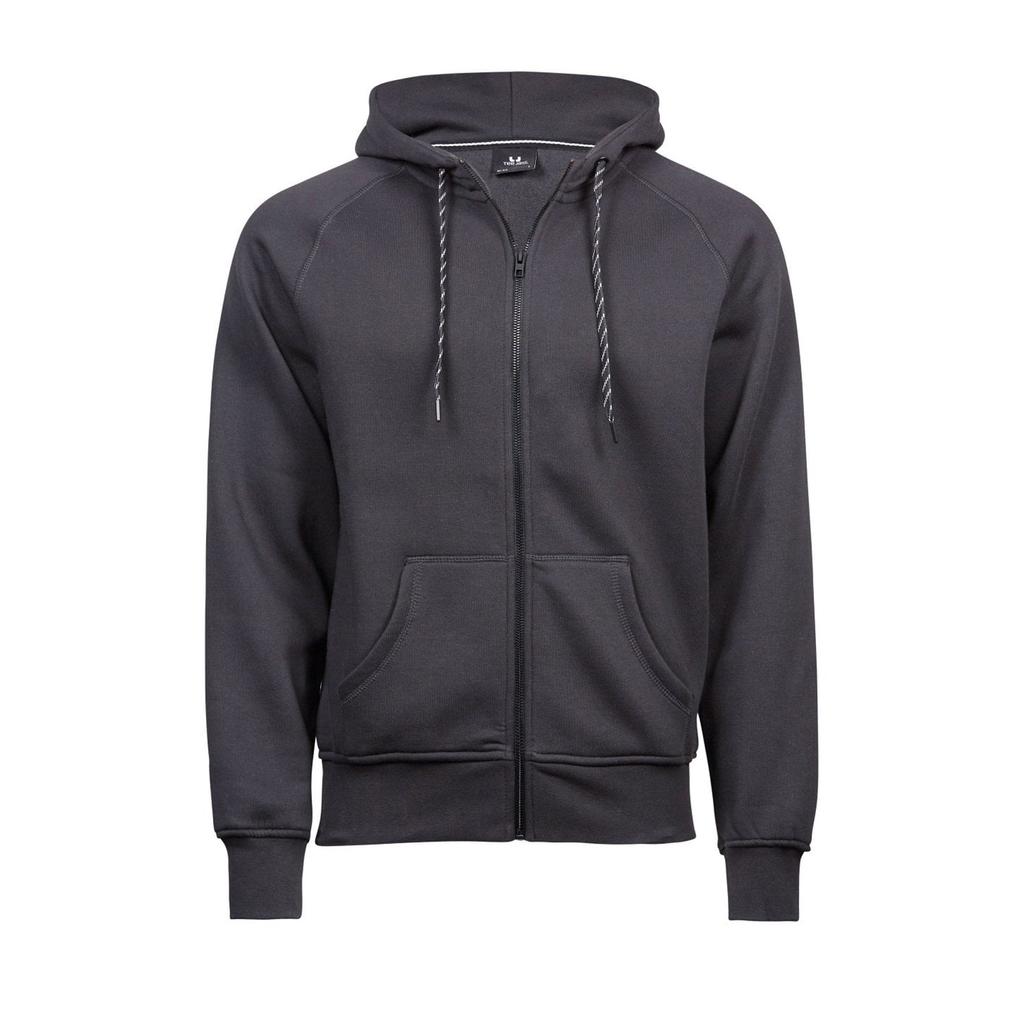 Tee Jays Mens Fashion Zip Hooded Sweatshirt