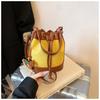 IELGY Ladies Bucket Bag Fashionable All-Match Cross-Body Can Be Carried In Hand