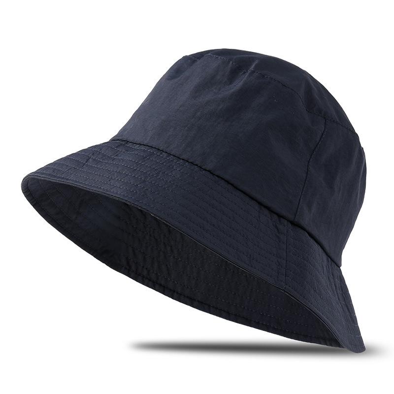 Kapelusz kubełkowy z dużym rondem na wiosnę i lato 62cm Outdoorowy Kapelusz rybacki chroniący przed słońcem Męski Moda Japoński Duży rozmiar Czapka Casual Panama