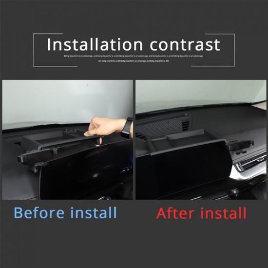 Armaturenbrett Aufbewahrungsbox Organizer mit Handyhalter für BMW X1 U11 -24