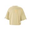 Puma Ss23 Tribute To Chinese Culture Solid Color Printed Crew Neck Short Sleeve T-Shirt Women Tops Toasted-Almond 621936-88