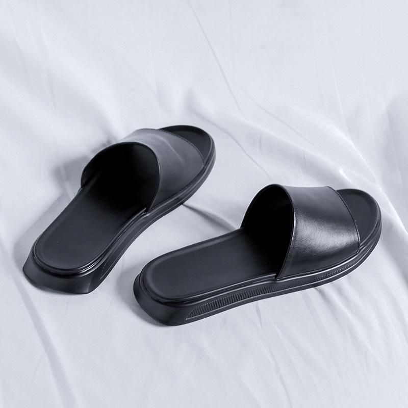 Slippers men's summer outer wear ins trend Internet celebrity men's sandals new fashion drag 1400-R