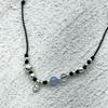 TO.STONE Silver Ball Harmony Stone Anklet