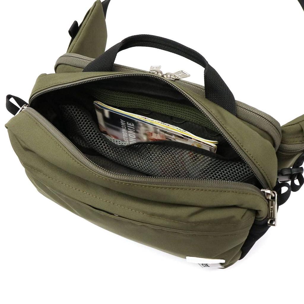 CEATHER BODYBAG for TOYOOKA KABAN Collaboration Body Bag 071954 MISTGRAY15