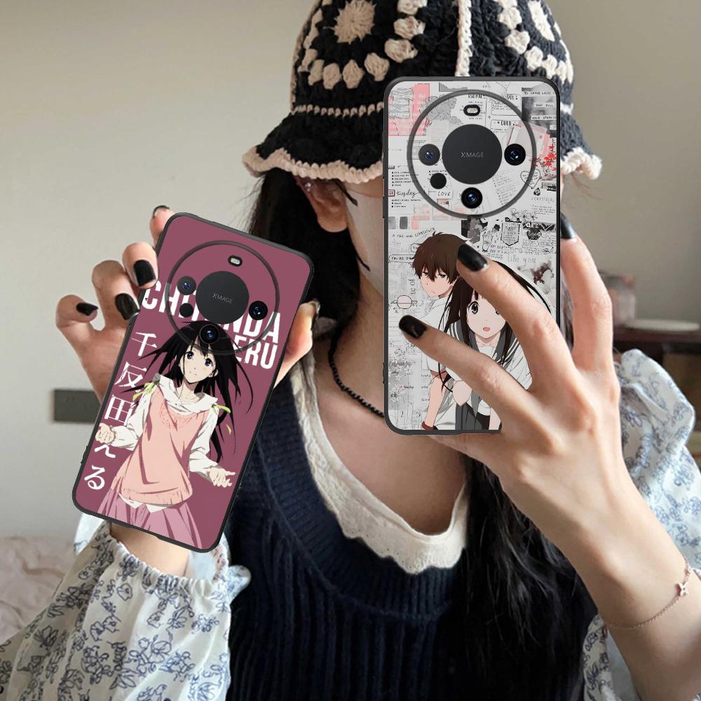 Hyouka Chitanda Matte TPU Mobile Phone Case for Huawei Mate 60 50 40 30 20 10 Pro Plus Lite E 5G Colorful Printing Cover