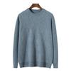 Men's Autumn/Winter Thickened Pure Cashmere Crew Neck Sweater - Business Casual Knit.