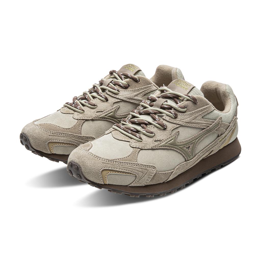 Mizuno LG 60S Low Top Casual Shoes Unisex Sand Pottery Gold Mizuno D1GH242107