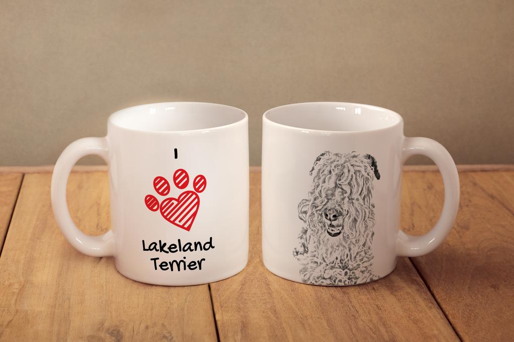 Lakeland Terrier - cup with a dog, cute cup with graphics, a gift with your photo from the Art-Dog brand
